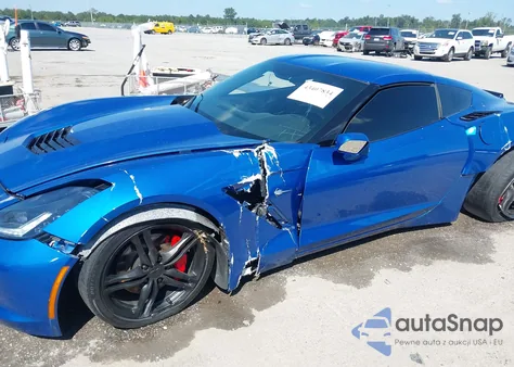 2016 Chevrolet Corvette Stingray из США, поврежденный, VIN 1G1YB2D7XG5107868